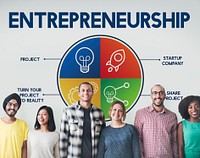 Entrepreneurship Tycoon Small Business Enterprise Concept