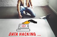 Hacker Spyware Cybercrime Phishing Fraud Concept