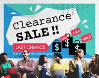 Clearance Sale Promotion Offer Discount Concept