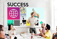 Success Achievement Competition Winning Victory Concept