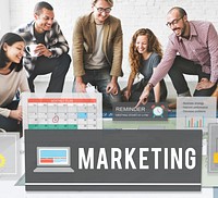 Marketing Advertising Branding Commercial Plan Concept