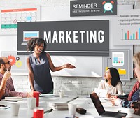 Marketing Advertising Branding Commercial Plan Concept