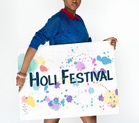 Holi Festival Color Burst Splash Explosion Paint