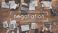 Negotiation Deal Agreement Collaboration Talk Concept