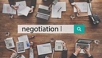 Negotiation Deal Agreement Collaboration Talk Concept