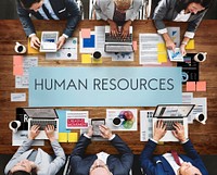 Human Resources Jobs Recruitment Profession Concept