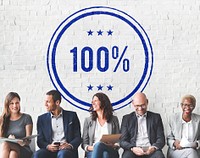 100% Approved Guarantee Quality Certificate Trustworthy Concept