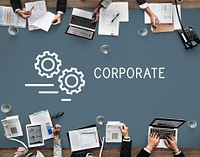 Corporate Corporation Company Business Enterprise Concept