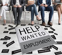 Help Wanted Employment Job Hiring Concept