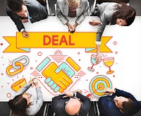 Deal Contract Solution Strategy Partnership Concept