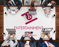 Entertainment Multimedia Technology Amusement Concept