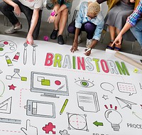 Brainstorm Sharing Ideas Creative Planning Concept