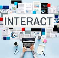Interact Corporate Future Interacting Interactive Concept