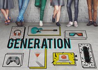 Generation Entertainment Free Time Youth Concept