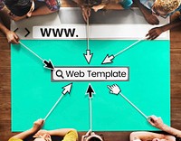 Website Template Content Layout Graphic Word