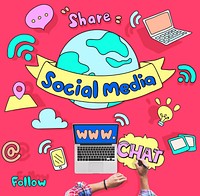 Social Media Connection Communication Internet Concept