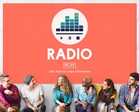 Radio Boardcasting On Air Media Concept