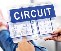 Electronic Circuit Electricity Voltage Concept