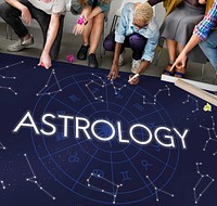 Astrology Comet Constellation Fantasy Galaxy Concept