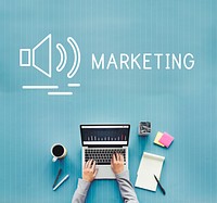 Marketing  Business Market Promotion Strategy Concept