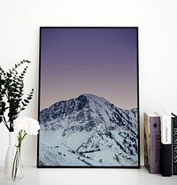 Modern frame mockup, editable design psd