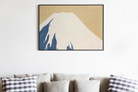 Fuji mountain frame, living room