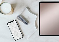 Digital device on a desk