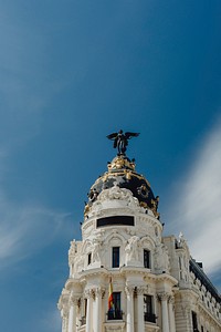 The Metropolis Building in Madrid, Spain