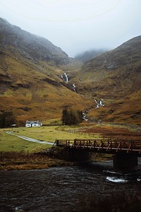 Countryside view of Glencoe, Scotland