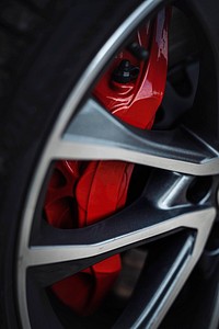 Closeup of alloy max wheel