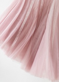 Pink chiffon fabric texture background