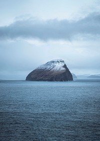 View of Koltur island in the Faroe Islands, part of the Kingdom of Denmark