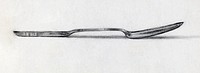 Silver Marrow Spoon (ca.1936) by Alfred Nason. Original from The National Gallery of Art. Digitally enhanced by rawpixel.