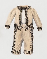 Boy's Suit (1935/1942) by Marjorie McIntyre. Original from The National Galley of Art. Digitally enhanced by rawpixel.