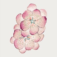 Chinese plum blossom vector, remix from artworks by Zhang Ruoai