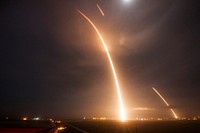 ORBCOMM–2 (2015). Original from Official SpaceX Photos. Digitally enhanced by rawpixel.