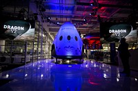 Crew Dragon Unveil (2014). Original from Official SpaceX Photos. Digitally enhanced by rawpixel.