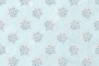Christmas snowflake pattern background, remix of photography by Wilson Bentley