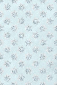 Winter psd snowflake pattern background, remix of photography by Wilson Bentley