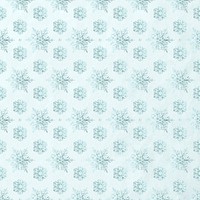 Christmas snowflake seamless pattern background, remix of photography by Wilson Bentley