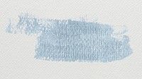 Metallic blue brush stroke illustration