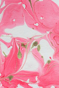 Pink abstract watercolor painting background