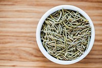 Closeup of dried rosemary