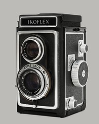 Vintage Ikoflex 12mm film camera. JANUARY 20, 2020 - BANGKOK, THAILAND