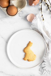 Homemade Easter sugar bunny cookie recipe