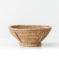 Fruit wicker basket design element