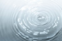 Blue water ripple design element textured background