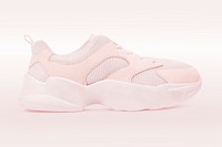 Pink trainer sneakers unisex footwear fashion