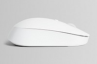 Wireless optical mouse mockup psd digital device