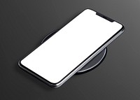 Mobile app showcase mockup phone screen